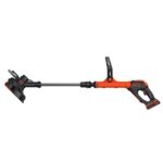 BLACK+DECKER LSTE525 20V MAX Lithium Easy Feed String Trimmer/Edger with 2 Batteries