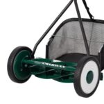 American Lawn Mower Company 1725-16GC 16-inch 7-Blade Reel Mower with Grass Catcher, Specialty Grass Mower, Green