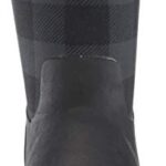 Muck Womens Muckster II Mid Cozy Fleece Lining Black/Grey Plaid, 9