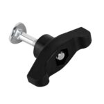 ZLKSKER Lawn Mower Handle Knobs Nut Bolt (4 Bolts & 2 Handles), Universal Wing Handle Knob, T-Handle Bolt for Snow Blower