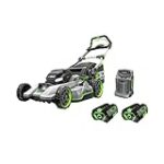 EGO LM2132SP-2 21-Inch Select Cut™ Self-Propelled Lawn Mower with Touch Drive™, (2) 4.0Ah Batteries and 550W Rapid Charger Included.