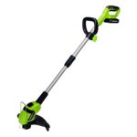 Earthwise LST02010 20-Volt 10-Inch Cordless String Trimmer, 2.0Ah Battery & Fast Charger Included