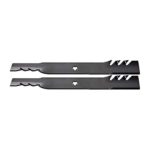 Set of 2, Longer Life 596-370 Gator Fusion G5 3-In-1 Mulching Blades to Replace 405380, 532405380, 403107, 532403107: Craftsman, Poulan, Husqvarna, Made in USA