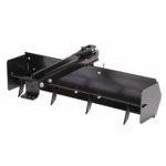 Brinly BS-381-A Sleeve Hitch Tow Behind Box Scraper, 38″, Matte Black