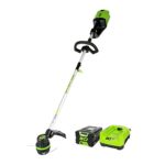 GreenWorks ST80L210 80V String Trimmer, 2.0Ah Battery & Charger Included