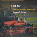 Mowers Assist Handle Kit, Compatible with Bad Boy All Lawn Mowers (Except R Series), Grab Mount Assistant Handles, Lawnmower Asst. Support Bar, One-Piece Handle Portion (No Assembly), OE#088-3500-00