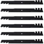 6PK Mulching Lawn Mower Blades for 61″ Scag Cheetah Turf Tiger Wildcat 48111, 481708, 481712, 482879, 48304, 483318, A48111, A48304