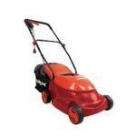 Sun Joe MJ401E-RED Mow Joe 14-Inch 12 Amp Electric Lawn Mower With Grass Bag, Red