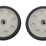 OEM Troybilt Front Drive Self Propel Wheel Lawnmower Wheels (set of2) 734-04018C