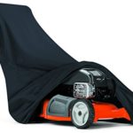 Classic Accessories 73117-HUSQ Walk Behind Lawn Mower Cover For Husqvarna Mowers