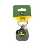 Plasticolor 004173R01 John Deere Logo Enamel Keychain