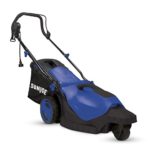 Sun Joe MJ404E-360-SJB 16-Inch 12-Amp 360-Degree Turning Radius Electric Lawn Mower, Dark Blue