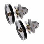 8TEN Deck Spindle Assembly Cub Cadet Columbia Craftsman Murray Troy Bilt MTD RZT S46 L46 Z6400 M200-46 Mustang 918-05078A (2 Pack)