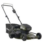 FULL BOAR 80V Brushless 21 in. 3-in-1 Cordless Battery Walk Behind Push Lawn Mower, 2 Batteries (5.0Ah) +1 Charger Included