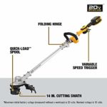 DEWALT 20V MAX* String Trimmer Kit, 5-Ah (DCST922P1)