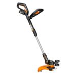 Worx 20V Battery + Charger Included 20-Volt GT 2.0 String Trimmer/Edger/Mini-Mower with Tilting Head and Single Line Feed – WG160