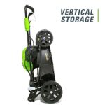 Greenworks 40V 20 inch Brushless Dual Port Lawn Mower, Tool Only, MO40L00