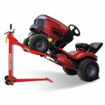 MoJack Craftsman 45099 Lift-500lb Lifting Capacity, Fits Most Residential and Zero Turn Riding Lawn, Folds Flat for Easy Storage, Use for Mower Maintenance or Repairs, Red