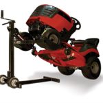MoJack EZ – Residential Riding Lawn Mower Lift, 300lb Lifting Capacity, Fits Most Residential & Zero Turn Riding Lawn Mowers, Folds Flat for Easy Storage, Industry Leading Two-Year Warranty