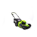 Greenworks Pro 60-volt Brushless Lithium Ion 21-in Cordless Electric Lawn Mower (Battery/Charger Not Included)