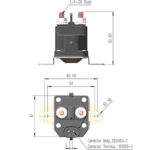 Saiyugty 04781700 Starter Solenoid Part Compatible with Ariens Gravely Zoom IKON ZTX ZT XL Zero Turn Mower ATV Vehicle Snowmobile Garden DIY Tool, 12V Lawn Mower Solenoid Parts