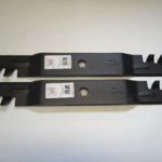 AM137333 GX22151 GY20850 (2) Mulching Blades 42″ John Deere D100 D110 LA125 LA135 AM141034, AM141032 + free ebook (Lawn You Dream Of)