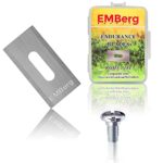 EMBerg Endurance Blades (18 Pack) for Husqvarna Automower Gardena McCulloch Robotic Lawnmower Mowing Lawn Mower Robo Robot Accessories Replacement Blade for 315 430 435 450 and Many Others. (Steel)