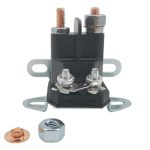 Riding Lawn Mower Tractor Starter Solenoid Compatible with Cub Cadet John Deere Troy-Bilt Husqvarna and More Mowers Replace 435-435, 109946, 146154, 1753539