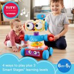 Fisher-Price Baby Toddler & Preschool Learning Toy Robot with Lights Music & Smart Stages Content, 4-in-1 Ultimate Learning Bot?