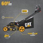 CAT DG671 60V 21” Self-Propelled Walk Behind Mower – Battery & Charger Included