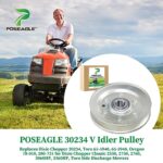 POSEAGLE 30234 V Idler Pulley Replaces Dixie Chopper 30234, Toro 65-5940, 65-5948, Oregon 78-010, 280-731 for Dixie Chopper Classic 2550, 2750, 2760, 3060HP, 3360HP, Toro Side Discharge Mowers