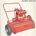 1951 Jacobsen Leaf Mill Lawnmower Brochure