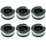 LBK 0.065″ Spool for BLACK+DECKER String Trimmers ( Replacement Autofeed Spool) , compatible with BLACK+DECKER AF-100 , 6-Pack