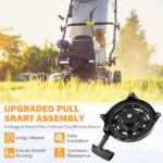 497680 Briggs and Stratton Rewind Starter Pull Start Assembly Compatible with Briggs & Stratton 6.75 Craftsman Toro Troy-Bilt Tb210 TB230 Lawn Mower Recoil Starter Replace Oregon 31-068, Rotary 12368