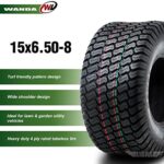 WANDA 15X6.5-8 Lawn Mower Tractor Cart Turf Tire 4 Ply 15×6.5×8-13018