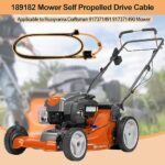 LCMLA 189182 Mower Self Propelled Drive Cable Compatible with Husqvarna Craftsman Lawn Mower 917378950 917378951 917378960