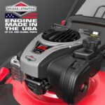 PowerSmart Self Propelled Gas Lawn Mower, 22-Inch with 140cc Briggs and Stratton E550 Engine 3-in-1 Versatility