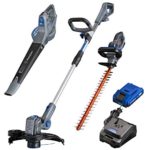 Westinghouse Cordless Hedge Trimmer, Blower and String Trimmer, 2.0 Ah  Battery and Charger Included
