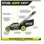 RYOBI 40V HP Brushless 20 in. Cordless Electric Battery Walk Behind Self-Propelled Mower with 6.0 Ah Battery and Charger