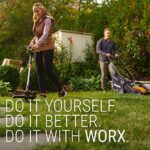 WORX WG509 12 Amp TRIVAC 3-in-1 Electric Leaf Blower with All Metal Mulching System