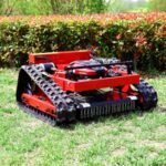 Daredevil Crawler Mower LONCIN Engine 7.5hp Lawnmower | 3.85mph Forward Speed Robotic Lawn Care | Remote Control Electric Mower and Snow Plow Spreader | Zero Turn Self Propel Trimmer (Mower)
