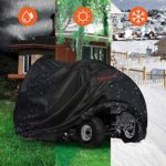 Eventronic Riding Lawn Mower Cover, Riding Lawn Tractor Cover Waterproof Heavy Duty Durable (210D-polyester Oxford)